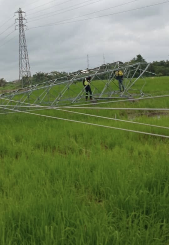 Vandalism of ECG High Tension Towers Causes Power Outage in Several Areas