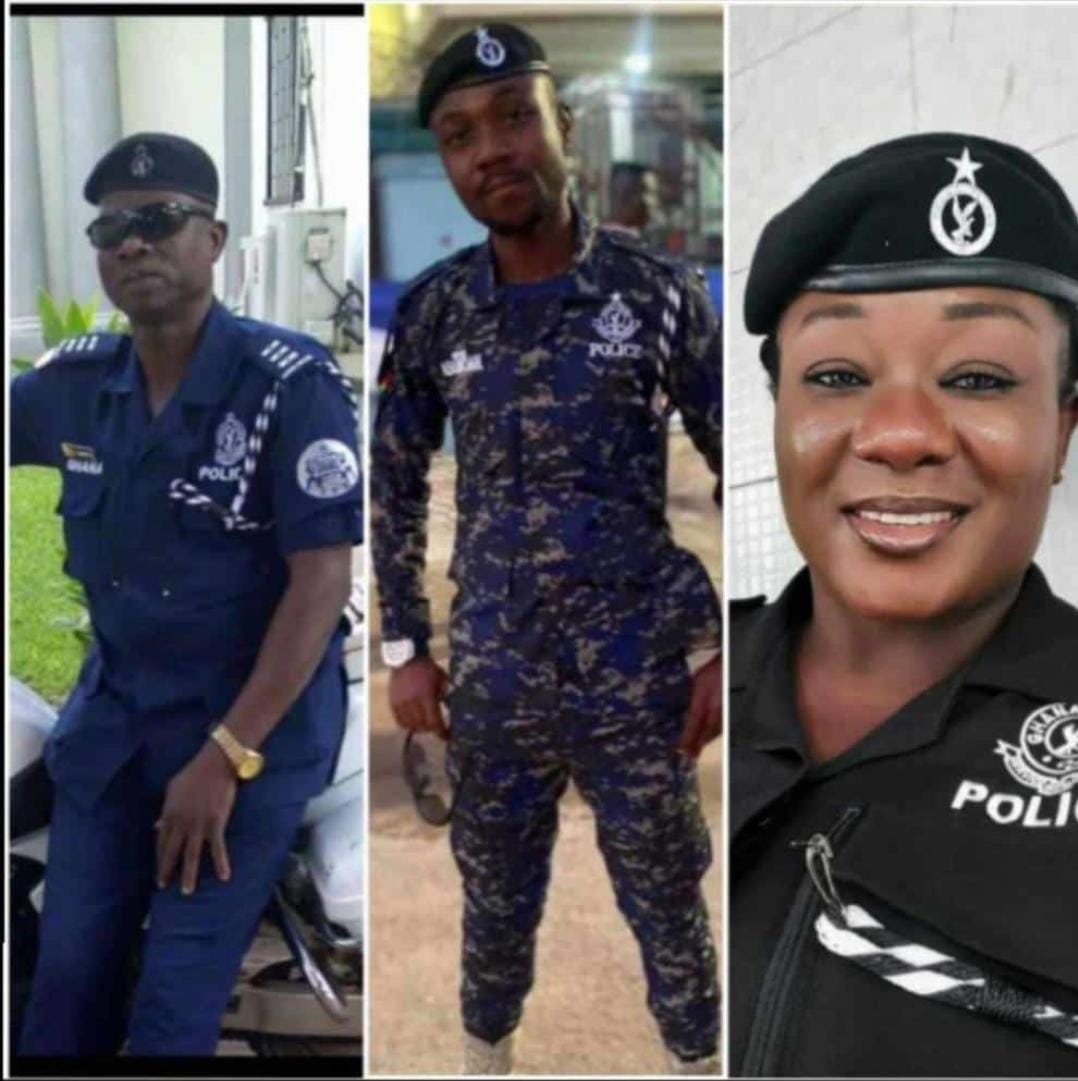 Tragic Loss: Three Ghanaian Police Officers Perish in Kyekyewere Accident